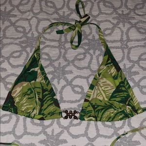 Gap Body Palm Print Bikini Top ✨Brand New✨